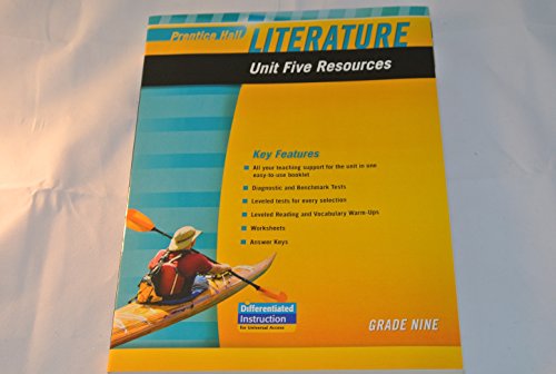 Book Prentice Hall Literature 2010 Unit 5 Resource Grade 9 free
