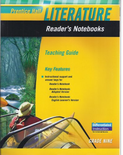 Book Literature Reader's Notebooks Teaching Guide Grade 9 free