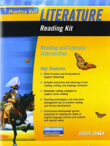 Book PRENTICE HALL LITERATURE 2010 READING KIT: READING AND LITERACY INTERVENTION GRADE 7 free