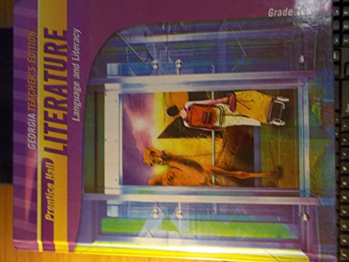 Book Prentice Hall Literature Language and Literacy Grade Ten Georgia Teacher's Edition free