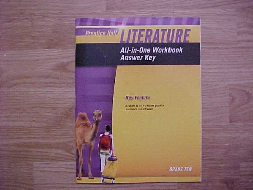 Book Prentice Hall Literature All - In - One - Workbook Answer Key Grade 10 National Edition / 9780133668261 / 0133668266 free