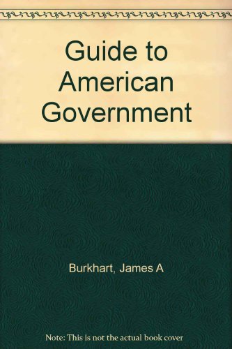 Book Guide To American Government free