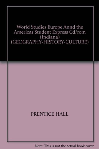 Book World Studies Europe Annd The Americas Student Express Cd/rom (indiana) (geography-history-culture) free
