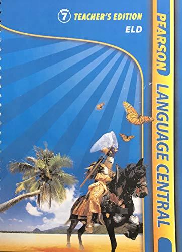 Book Pearson Language Central California (grade 7) Teacher's Edition Eld free