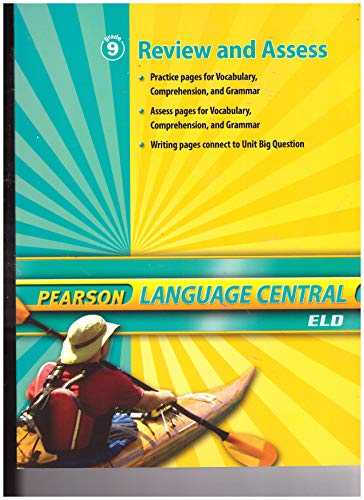 Book Pearson Language Central ELD Review and Assess grade 9 free