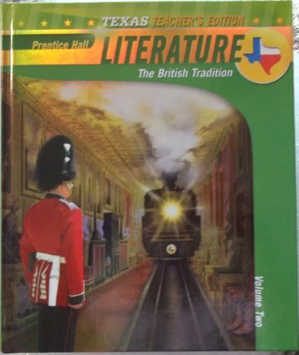 Book Prentice Hall Literature: The British Tradition, Vol. 2, Texas Teacher's Edition free