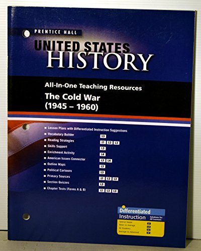 Book The Cold War (1945 -1960) United Sates History, All-in-One Teaching Resources free