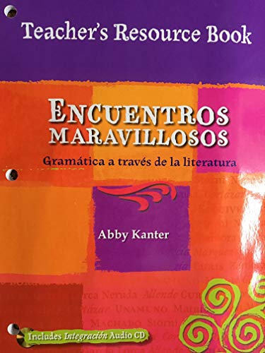 Book Encuentros Maravillosos Teacher Resource Book free