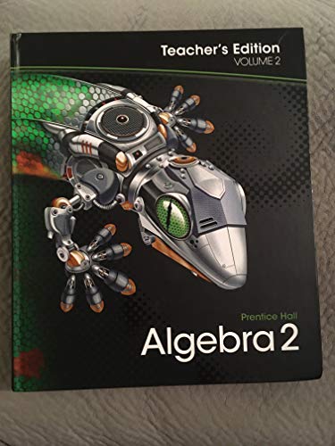 Book Algebra 2 Volume 2 Teacher's Edition Prentice Hall free