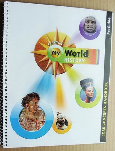 Book Pearson MyWorld History: Core Concepts Handbook ProGuide free