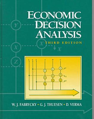 Book Economic Decision Analysis (3rd Edition) free