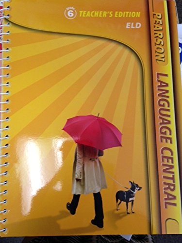 Book Grade 6 Teacher's Edition Pearson Language Central free