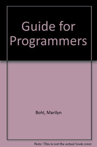 Book A guide for programmers free