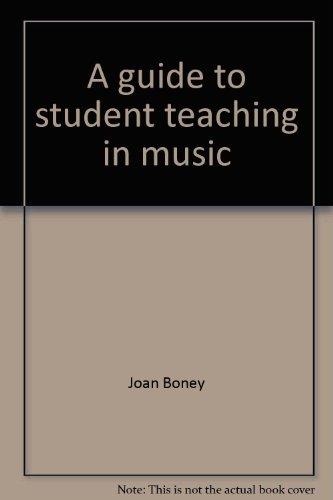 Book A guide to student teaching in music free