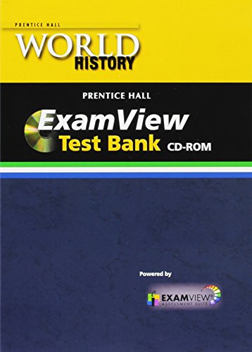 Book WORLD HISTORY 2011 COMPUTER TEST BANK WITH EXAMVIEW free