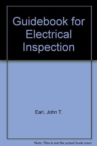 Book Guidebook For Electrical Inspection free