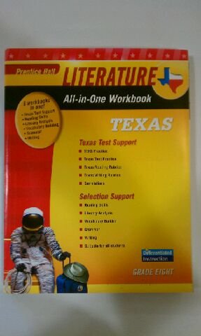 Book Prentice Hall Literature All-in-One Workbook Texas (Grade 8) free