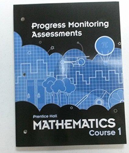 Book MIDDLE GRADES MATH 2010 PROGRESS MONITORING ASSESSMENTS COURSE 1 free