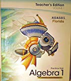 Book Prentice Hall Algebra 1, Volume 1, Honors Gold Series, Florida, Teacher Edition free