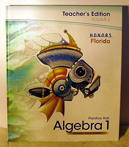 Book Prentice Hall Algebra 1, Vol. 2 (Honors Gold Series) free