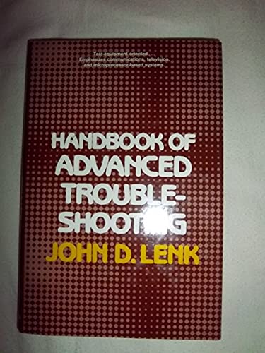 Book Handbook of advanced troubleshooting free