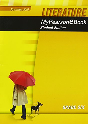 Book Prentice Hall Literature My E-book Student Edition Cd-rom Grade 6 free