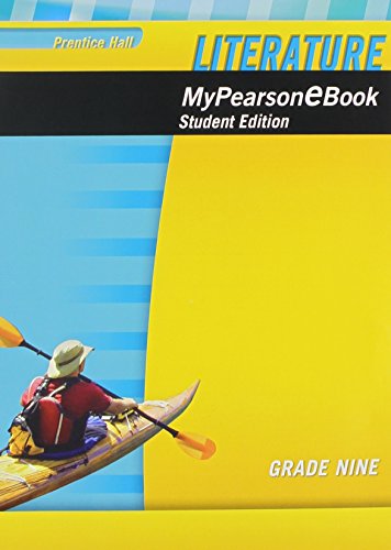Book Prentice Hall Literature My E-book Student Edition Cd-rom Grade 9 free
