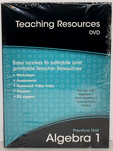 Book Prentice Hall Algebra 1 Teaching Resources DVD-ROM free