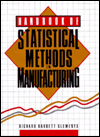 Book Handbook of Statistical Methods in Manufacturing free