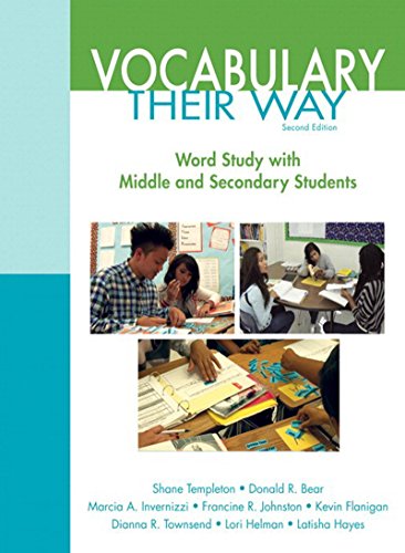 Book Words Their Way: Vocabulary for Middle and Secondary Students (2-downloads) (Words Their Way Series) free