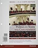 Book Politics in States and Communities Books a la Carte Plus MyLab Search with eText -- Access Card Package (15th Edition) free