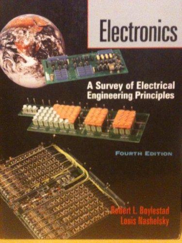 Book Electronics: A Survey of Electrical Engineering Principles free