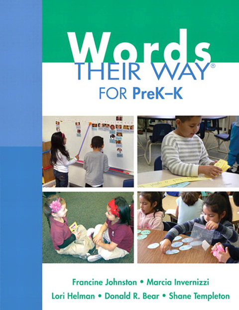 Book Words Their Way for PreK-K free