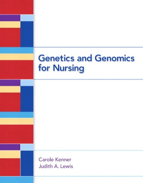 Book Genetics and Genomics for Nurses free
