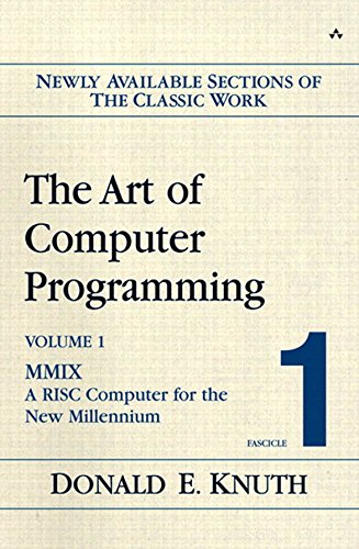 Book The Art of Computer Programming, Volume 1, Fascicle 1: MMIX -- A RISC Computer for the New Millennium free