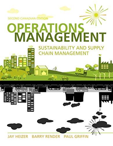Book Operations Management: Sustainability and Supply Chain Management, Second Canadian Edition (2nd Edition) free