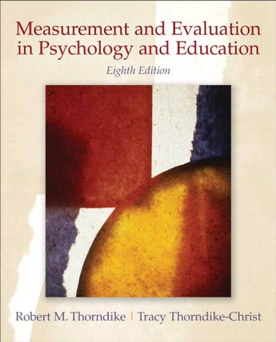 Book Measurement and Evaluation in Psychology and Education (2-downloads) free