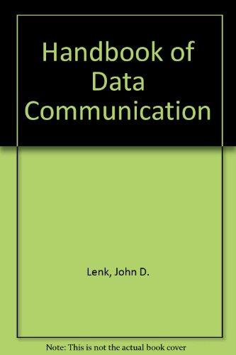Book Handbook of Data Communications free