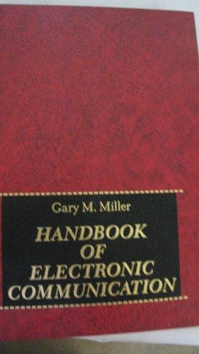 Book Handbook Of Electronic Communications free
