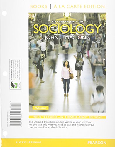 Book Sociology, Books a la Carte Plus NEW MySocLab with eText -- Access Card Package (15th Edition) free