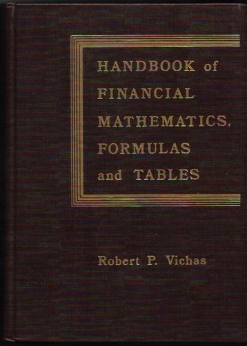 Book Handbook of Financial Mathematics, Formulas, and Tables free