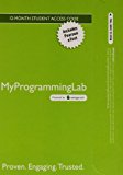 Book MyLab Programming with Pearson eText -- Access Code Card -- for Java Software Solutions: Foundations of Program Design free