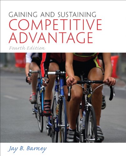 Book Gaining and Sustaining Competitive Advantage (2-downloads) free