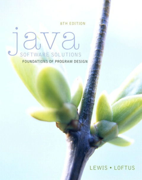 Book Java Software Solutions free