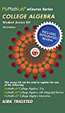 Book MyLab Math College Algebra with Integrated Review Worksheets plus NEW MyLab Math with Pearson eText, Access Card Package (Integrated Review Courses in MyLab Math and MyLab Statistics) free