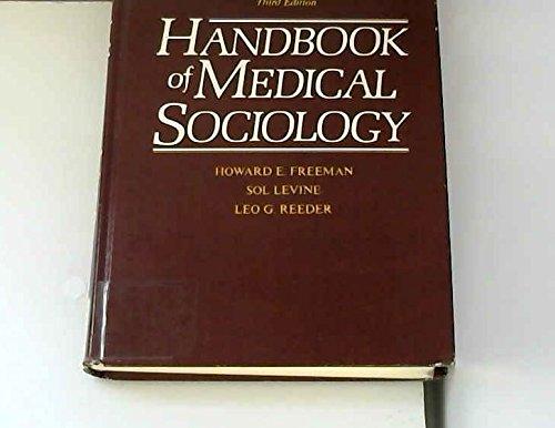 Book Handbook of Medical Sociology free