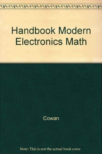 Book Handbook Modern Electronics Math free