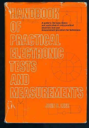 Book Handbook of practical electronic tests and measurements (Prentice-Hall series in electronic technology) free