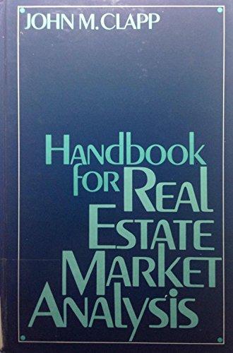 Book Handbook for Real Estate Market Analysis free