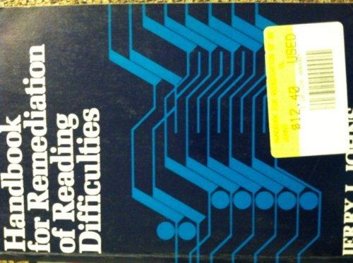 Book Handbook for Remediation of Reading Difficulties free